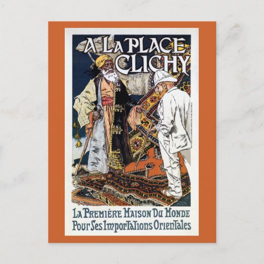  Franse Oriental Import business ad (2) Briefkaart (Voorkant)