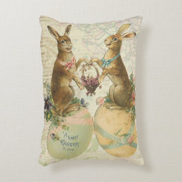  Franse paasbunnies Decoratief Kussen