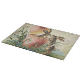  Franse paasbunnies Snijplank (Hoek)