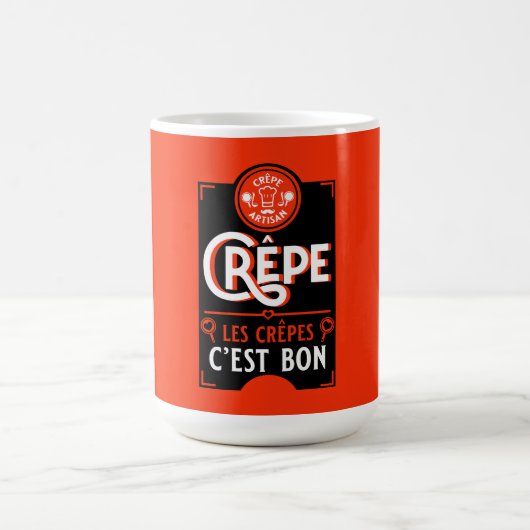 Franse pannenkoeken koffiemok (Center)