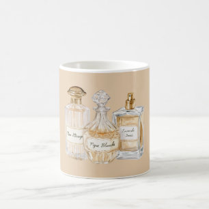 Franse parfumflessen koffiemok