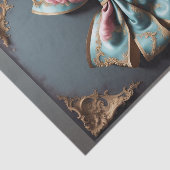 Franse Parijse Rococo Bow 4 Decoupage Papier (Detail)