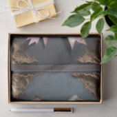 Franse Parijse Rococo Bow 4 Decoupage Papier (Geschenk)