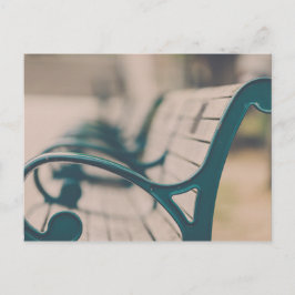 Franse Park Bench Briefkaart