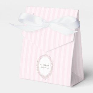 Franse Patisserie Boulangerie Roze Streep Bedankdoosjes