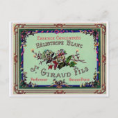 Franse perfumereclame briefkaart (Voorkant)