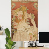  Franse perfumereclame Poster (Thuiskantoor)