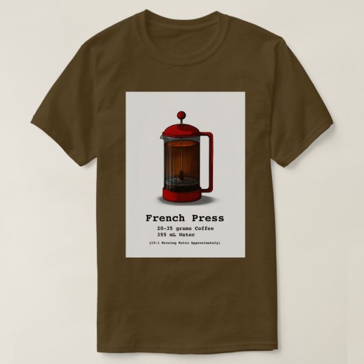 Franse pers 7 t-shirt (Design voorkant)