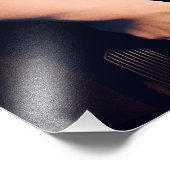 Franse piek in nylons foto afdruk (Hoek)