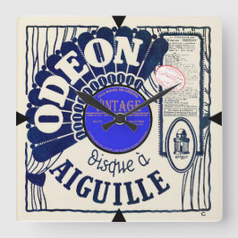  Franse plattegrond Hoesje wandklok Vierkante Klok