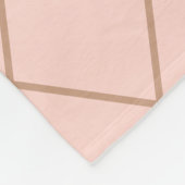 franse poedeldeken fleece deken (Hoek)