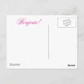 Franse poel briefkaart (Achterkant)