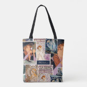  Franse Poster Collage Personaliseren Draagtas (Achterkant)