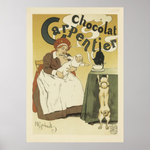  Franse Posters - Chocolade