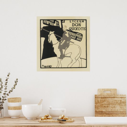  Franse Posters - Don Quixote (Keuken)