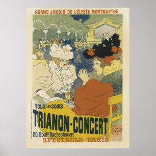 Franse Posters - Muziek in het park