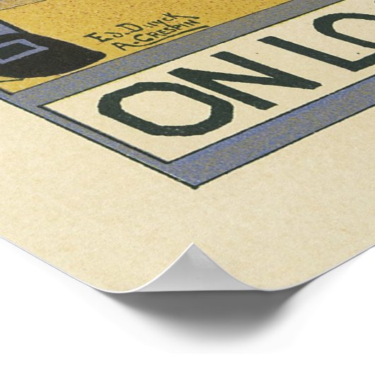 Franse Posters - Restaurant (Hoek)