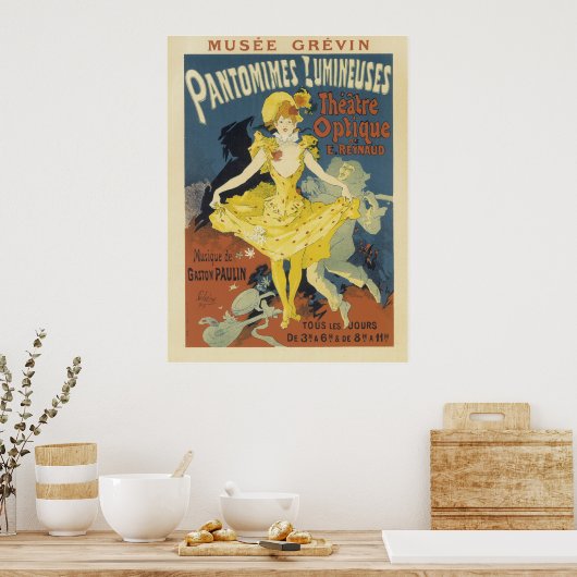 Franse Posters - Theater Optique (Keuken)
