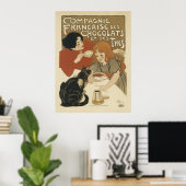 Franse Posters voor nieuwe kunst - Chocolade (Thuiskantoor)
