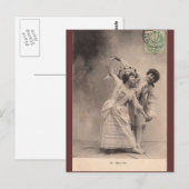 Franse postkaart (Voorkant / Achterkant)