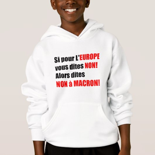 Franse presidentsverkiezingen 2017 - Sweat (Voorkant)