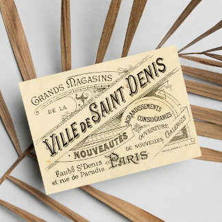 Franse publiciteit Briefkaart