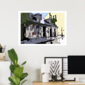 Franse Quarter Black Smith Shop, Poster (Thuiskantoor)