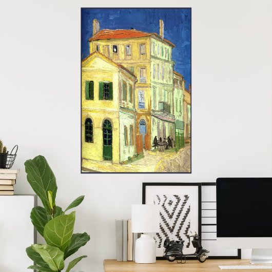 Franse Quarter Street Poster (Thuiskantoor)