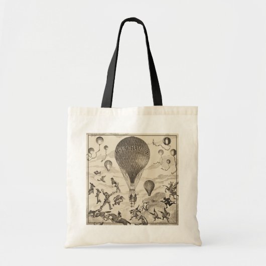 Franse reclame voor ballonfabrikant tote bag (Voorkant)