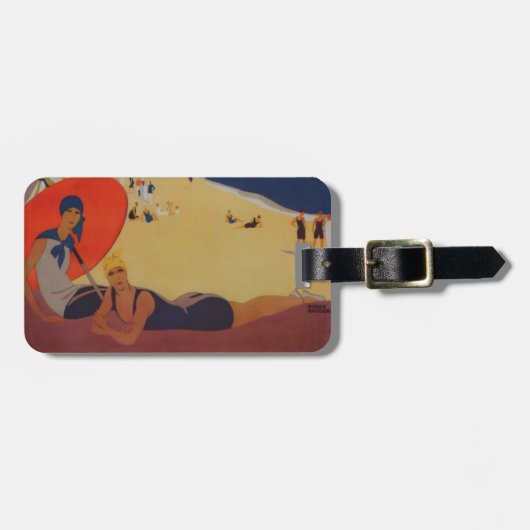  Franse reisreclame Bagagelabel (Voorkant horizontaal)