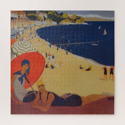  Franse reisreclame Legpuzzel (Verticaal)