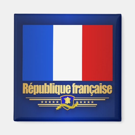 Franse Republiek Magneet (Voorkant)