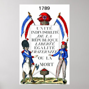 Franse revolutie poster