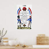 Franse revolutie poster (Keuken)