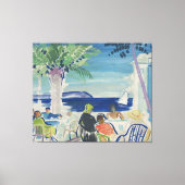 Franse Rivièra Canvas Afdruk (Voorkant)