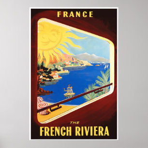 Franse Rivièra Poster