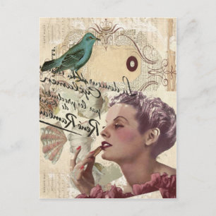 franse roemenmeesters parijs fashionista briefkaart