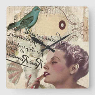 franse roemenmeesters parijs fashionista vierkante klok