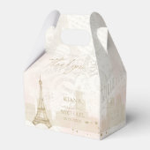 Franse Romance bruiloft Dank u V2 Blush ID870 Bedankdoosjes (Voorkant Zijde)