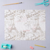  Franse Romance Collage Pink ID226 Tissuepapier (Craft)