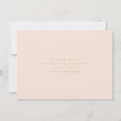 Franse Romance Wedding ID870 Save The Date (Achterkant)