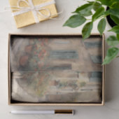  Franse romantische straten decoupage Tissuepapier (Geschenk)