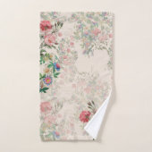 Franse Roos Passionflower Bath Towel Set Bad Handdoek (Handdoek)