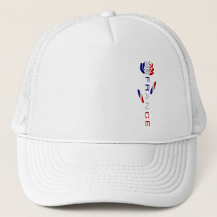 Franse Roos Vlag Trucker Pet