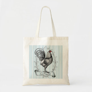 Franse Rooster Le Poulet Tote Bag