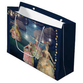 Franse royals dansend onder de lantaarns large cadeauzakje