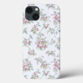 Franse Rozen en stripes Case-Mate iPhone Case (Achterkant)