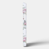 Franse Rozen en stripes Case-Mate iPhone Case (Achterkant / Links)