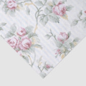 Franse Rozen en stripes Tissuepapier (Detail)