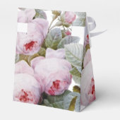 Franse  Rozen Favor Box Bedankdoosjes (Achterkant)